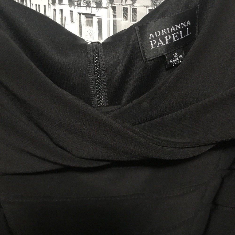 Black Dress by Adrianna Papell